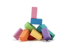 Ocamora 12 Rectangular Blocks - Coloured