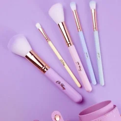Oh Flossy 5-Piece Rainbow Makeup Brush Set