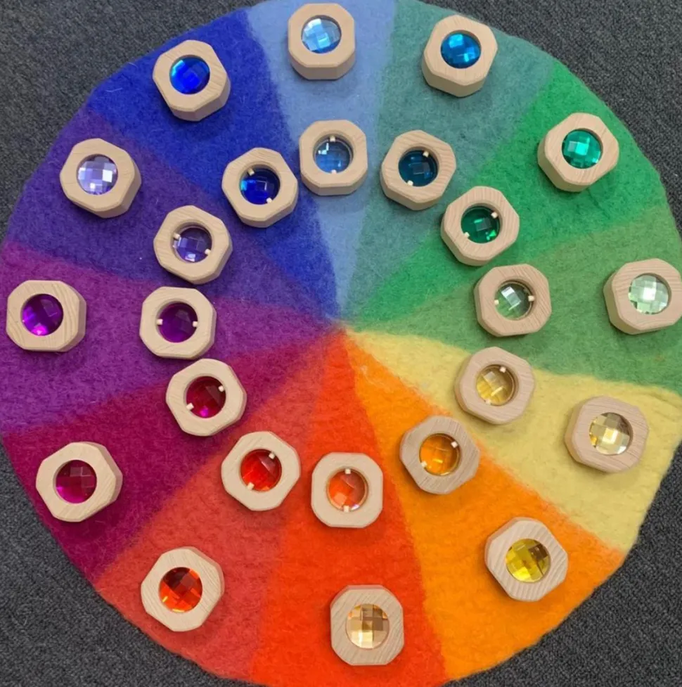 Papoose Toys - Bitcoin Window Rainbow (15 Piece Set)