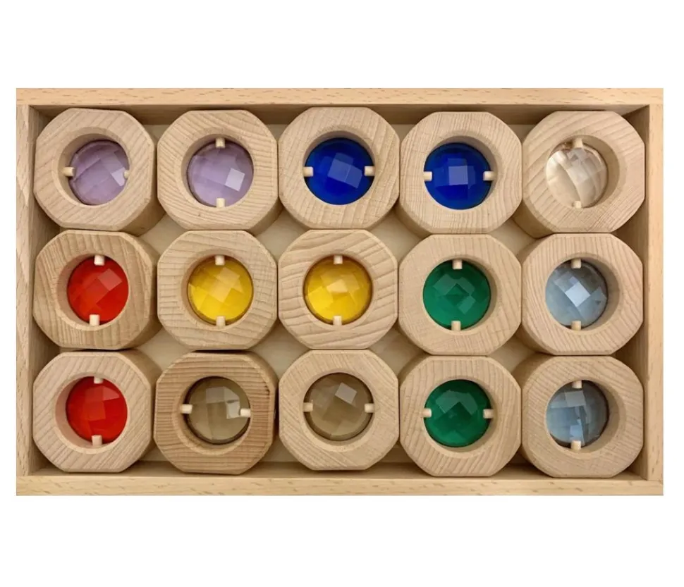 Papoose Toys - Bitcoin Window Rainbow (15 Piece Set)