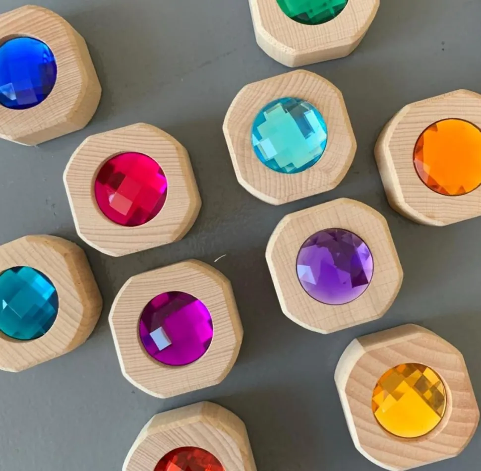 Papoose Toys - Bitcoin Window Rainbow (15 Piece Set)