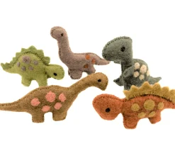 Papoose Toys - Dinosaurs Natural (5 Piece Set)