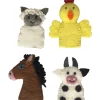 Papoose Toys - Farm Animal Finger Puppets (4 Piece Set)