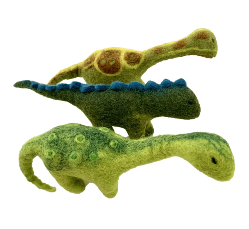 Papoose Toys - Medium PRD Dinosaurs (3 Piece Set)