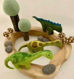 Papoose Toys - Medium PRD Dinosaurs (3 Piece Set)