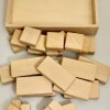 Papoose Toys - Mixed Natural Wood Blocks (30 Piece Set)