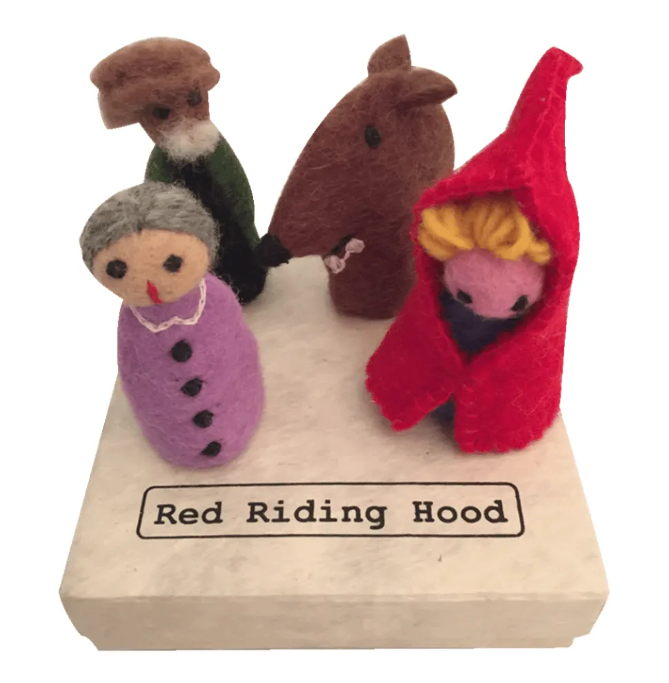 Papoose Toys - Red Ridinghood (4 Piece Set)