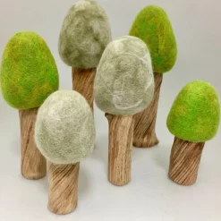 Papoose Toys - Spring Trees (3 Piece Set)