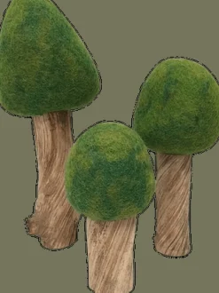 Papoose Toys Four Season Trees Set of 12