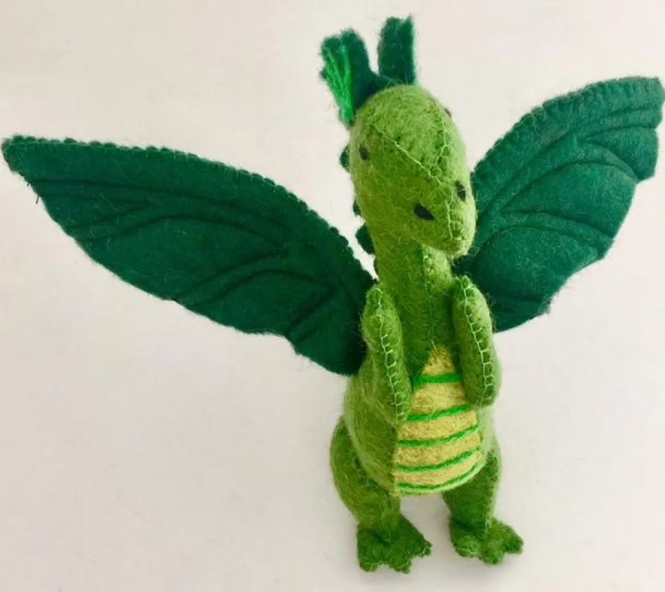 Papoose Toys Large Dragons 3pcs