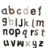 Papoose Toys Lowercase Alphabet Natural Stitched