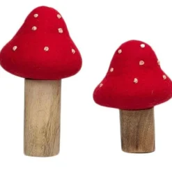Papoose Toys Toadstool Set/2pc