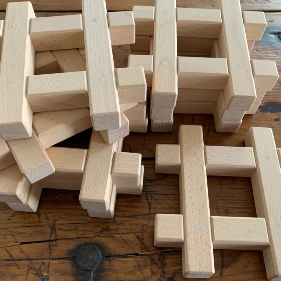 Papoose Wooden Hashtag Set 8pc