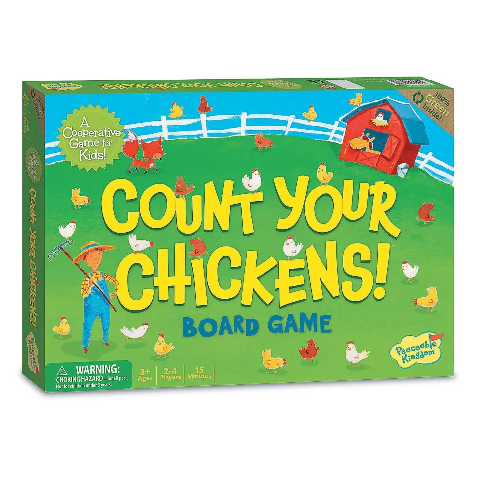 Peaceable Kingdom Game – Count your chicken