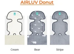 Poled Airluv2 Donut Airflow Cooler Pad- Cream