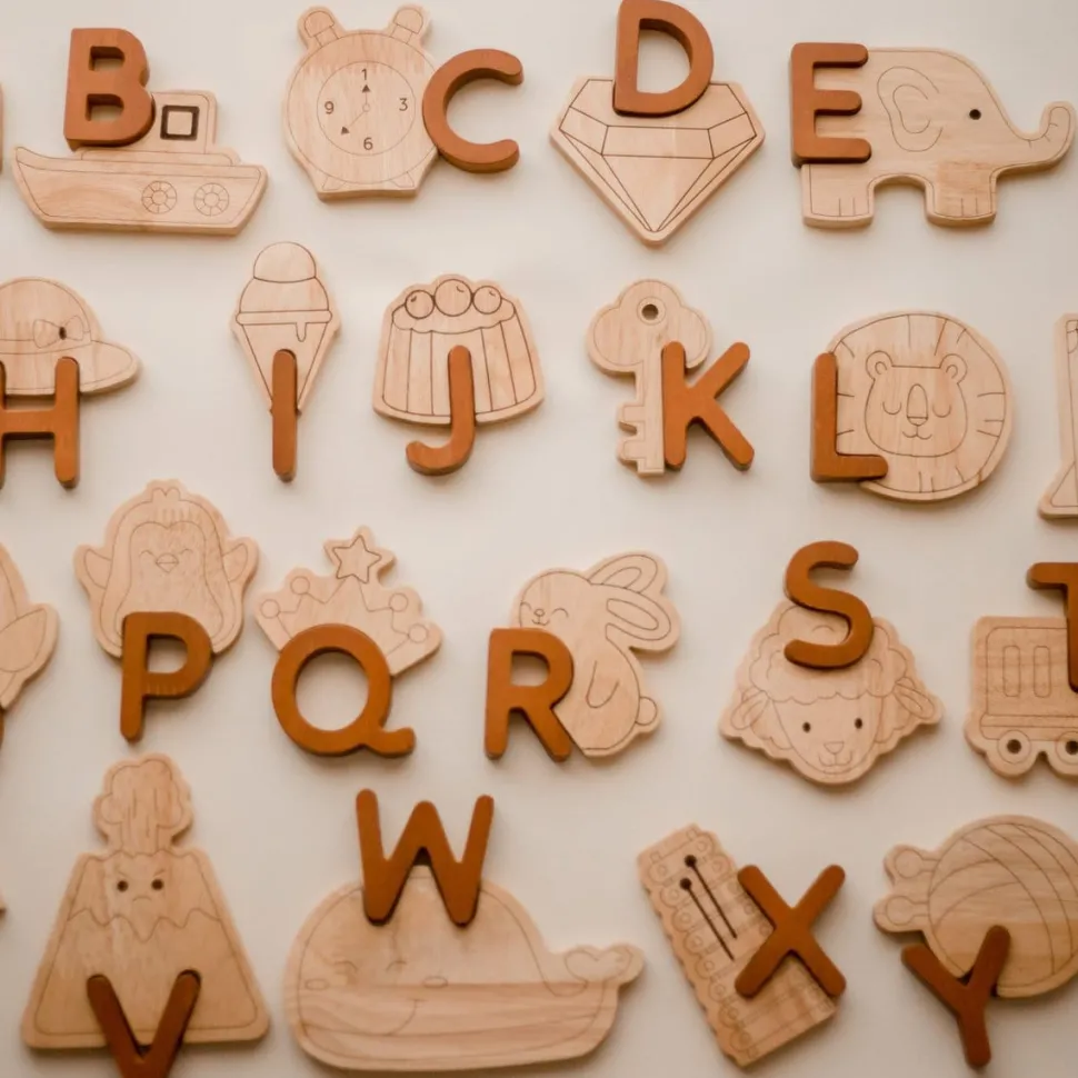 QToys Alphabet Jigsaw Set