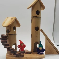 Qtoys Bamboo Gnome Play Set