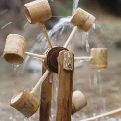 Qtoys Bamboo Water Mill