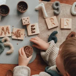 QToys Capital Letter Spelling Tiles