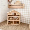 QToys Classic Wooden Dollhouse