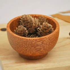 QToys Coconut Wood Bowl