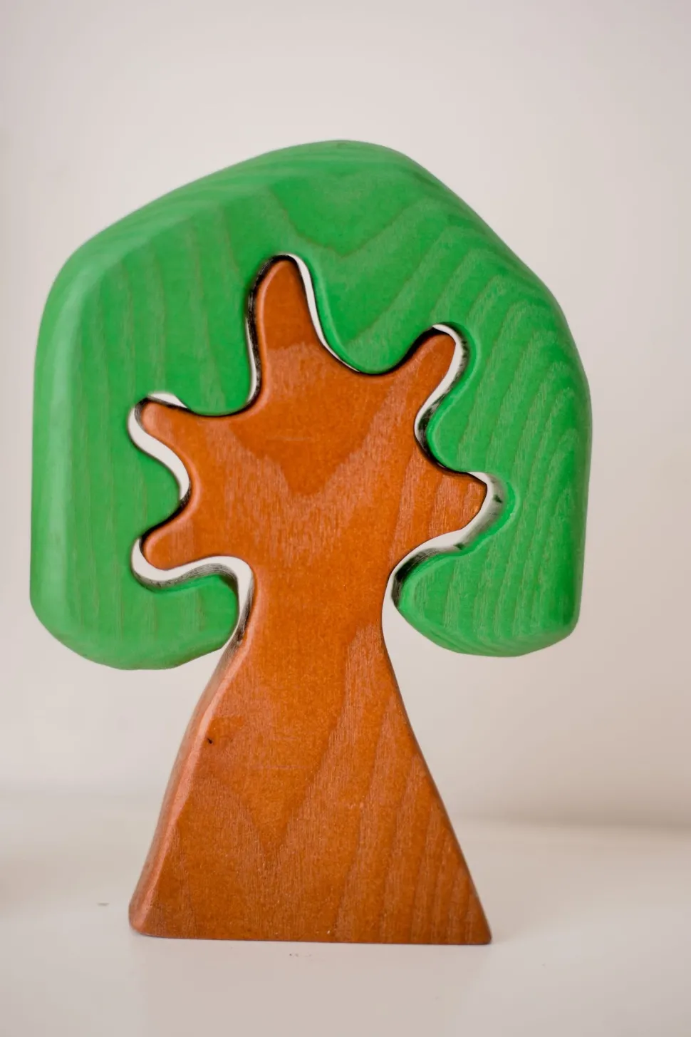QToys Coloured Wooden Trees