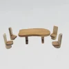 QToys Cottage Doll Dinning Set