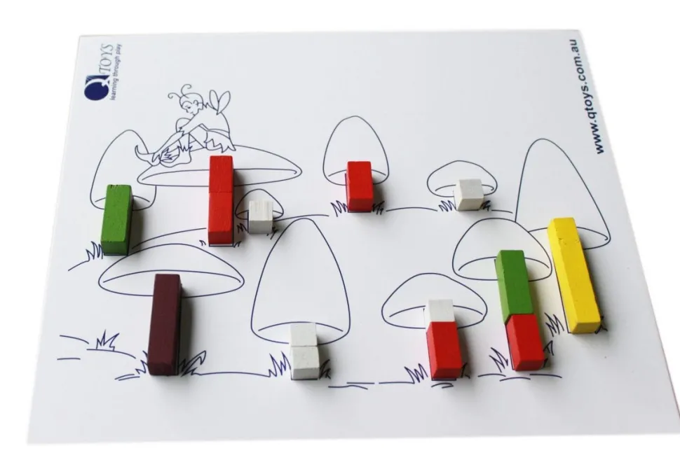 QToys Cuisenaire Learning Rods