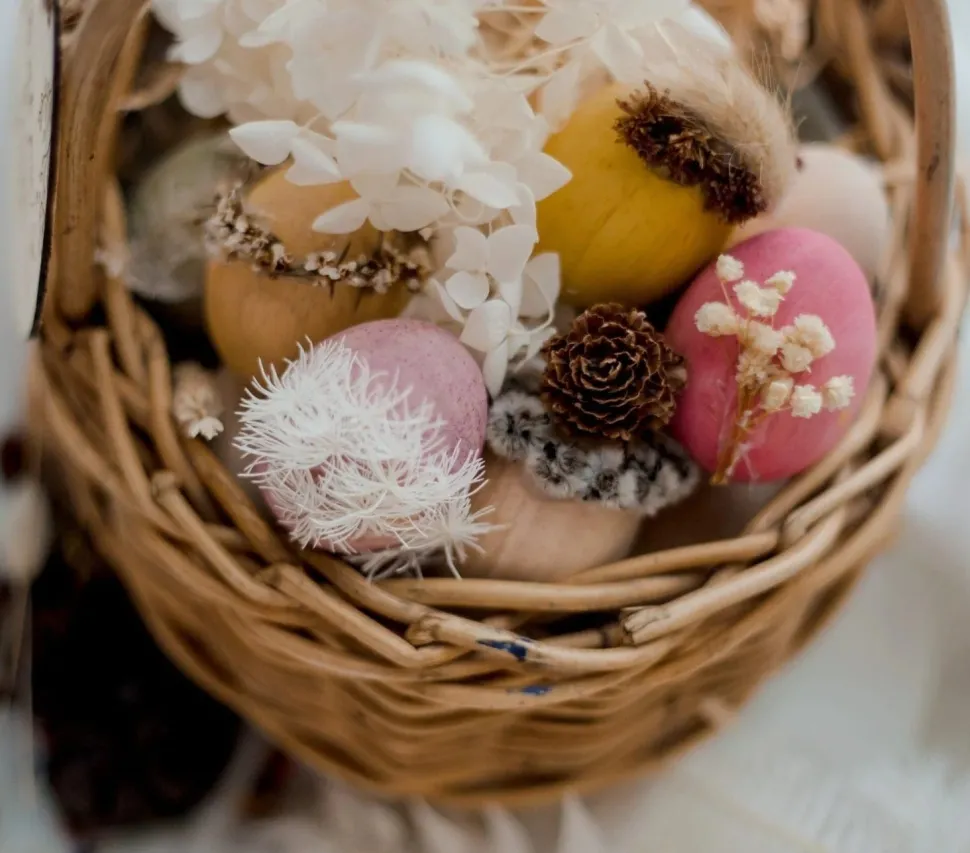 QToys DIY Wooden Eggs (set of 12)