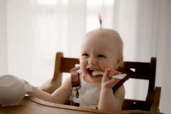 QToys Hardwood Baby High Chair
