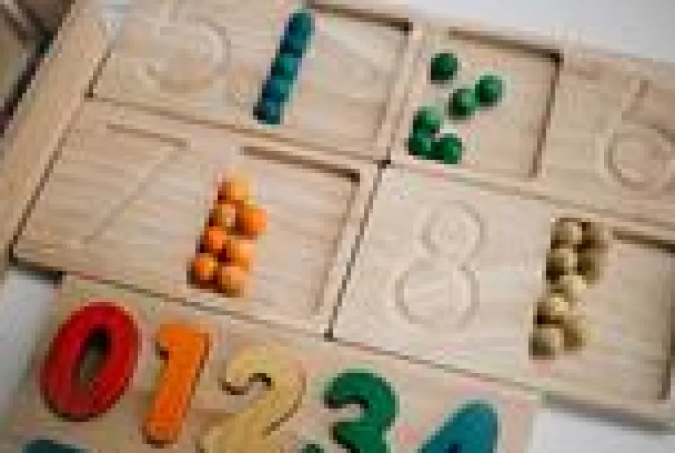 QToys Jumbo Counting Trays