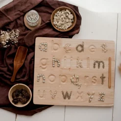 QToys Lower case Letter Tracing board