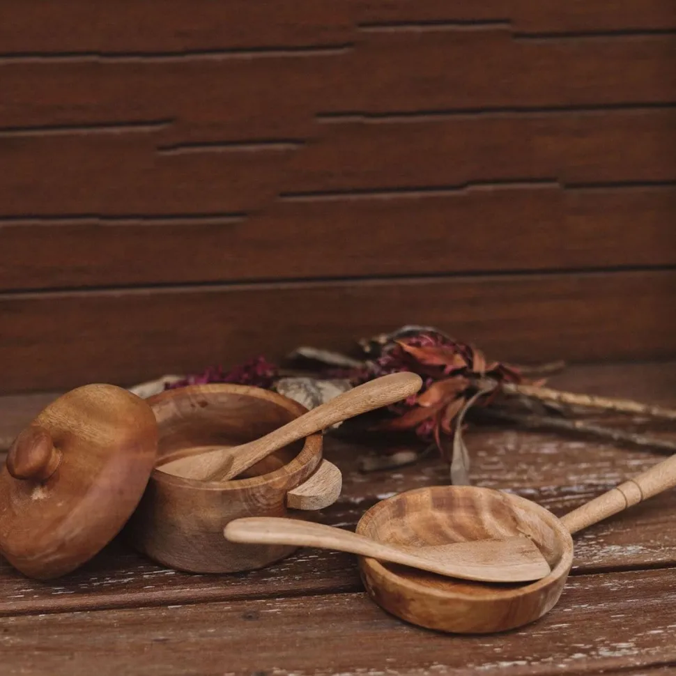 QToys Mahogany Pot and Pan Set