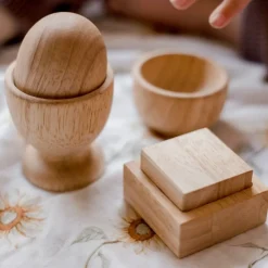 QToys Montessori Egg, Ball and Cup set