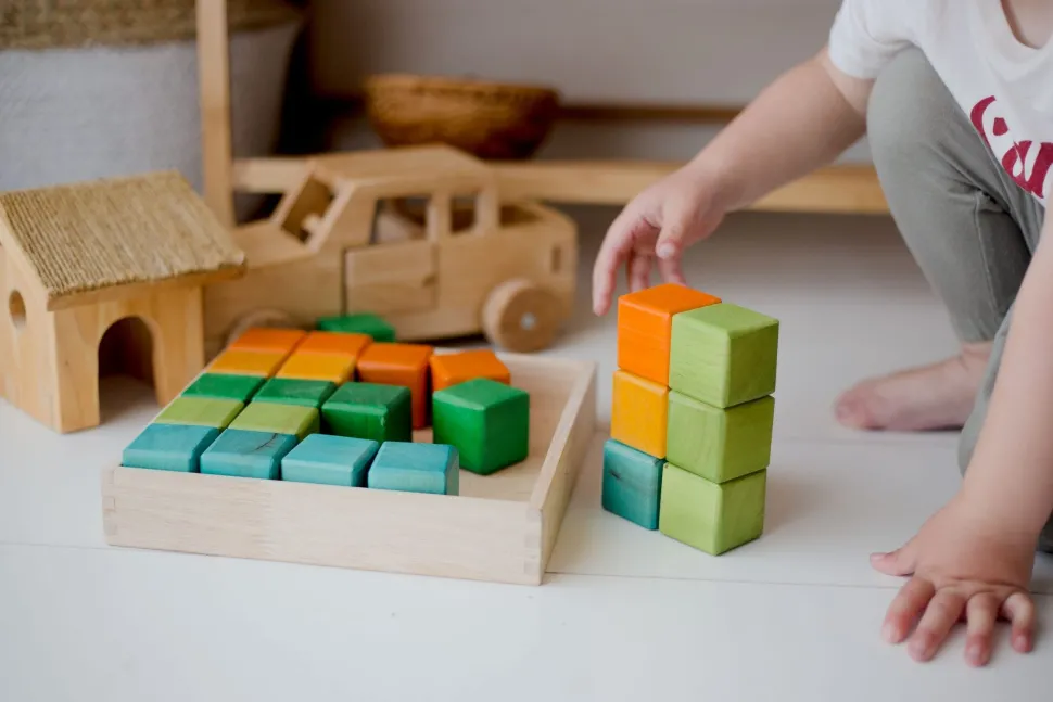 QToys My First Block Set (Coloured)