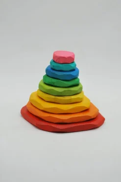 QToys Natural Color Stacking Stones