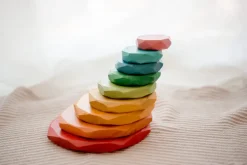 QToys Natural Color Stacking Stones