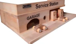 QToys Solid Wooden Service Station