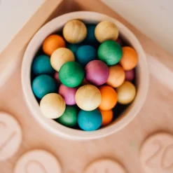 QToys Wooden Ball Set of 50
