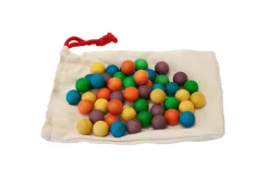 QToys Wooden Ball Set of 50