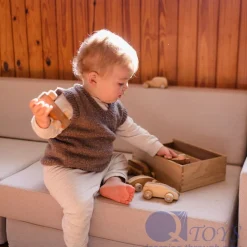 QToys Wooden Car Play Set