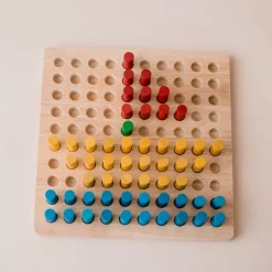 QToys Wooden Peg Board