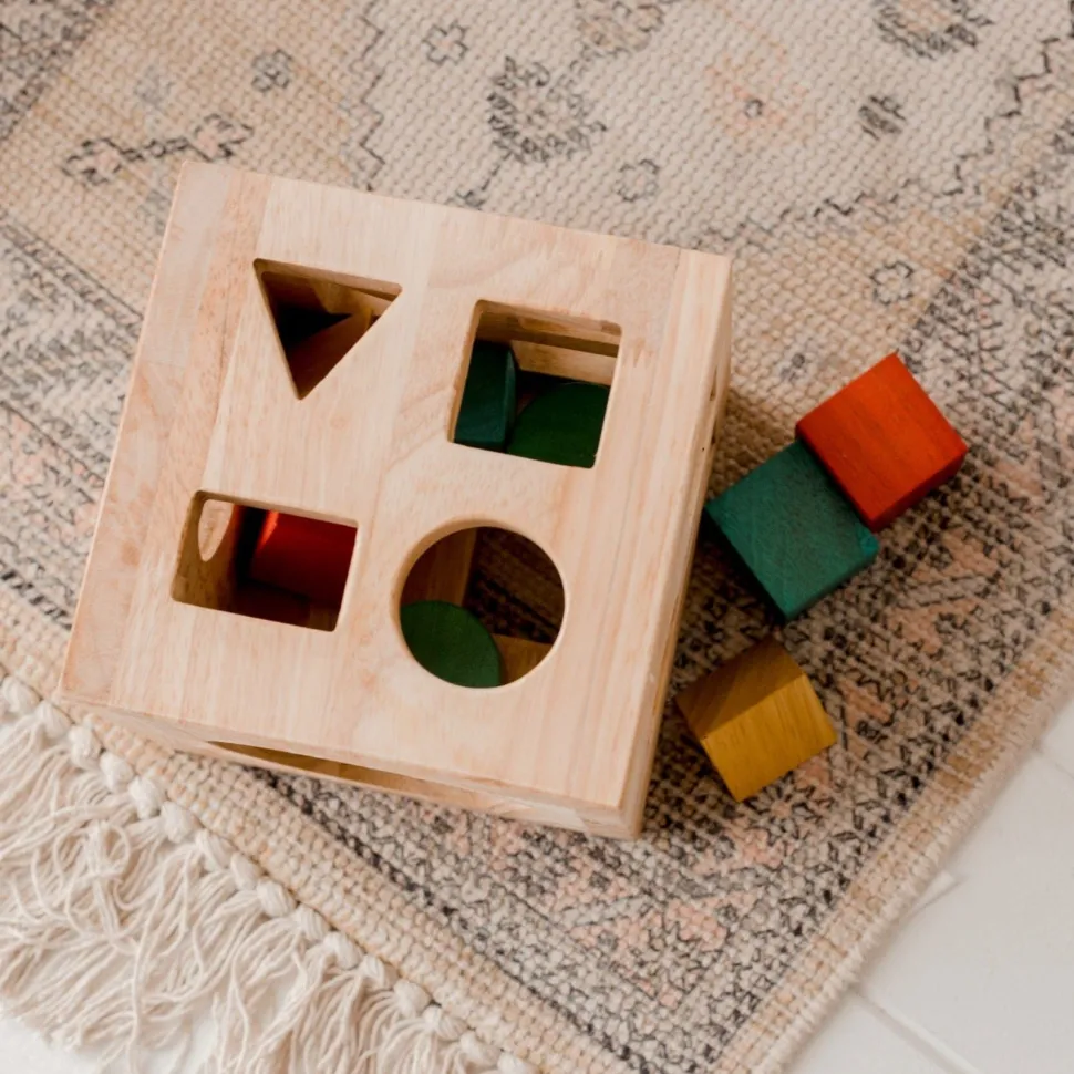 QToys Wooden Post Box