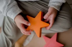 QToys Wooden Stars Set of 10