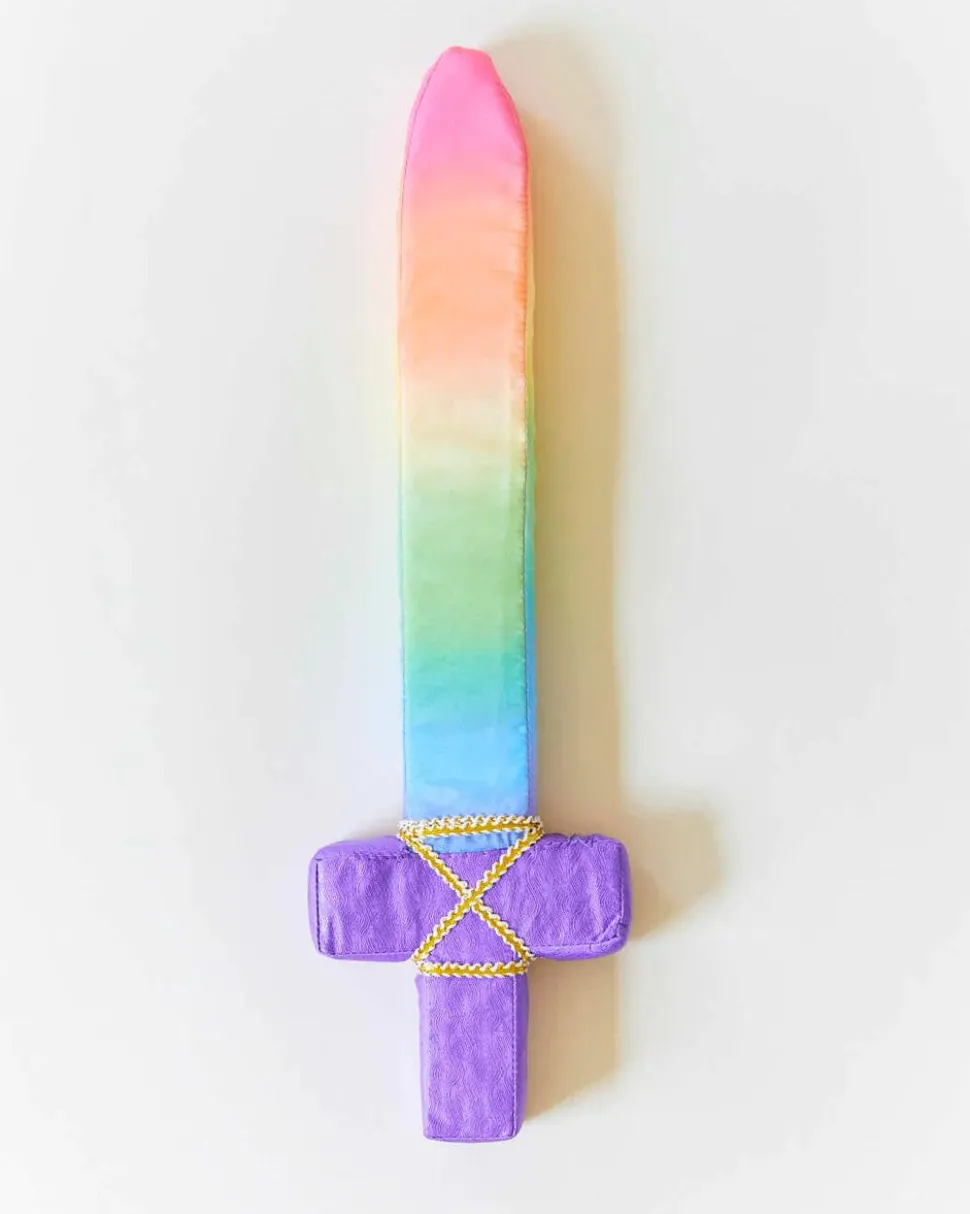 Sarah's Silk Soft Sword - Rainbow