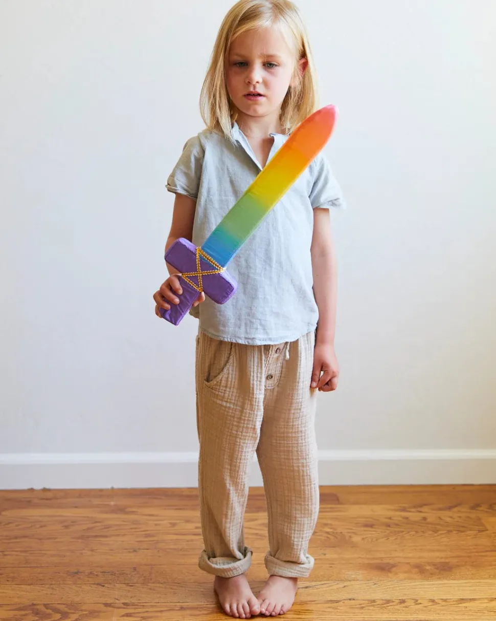 Sarah's Silk Soft Sword - Rainbow