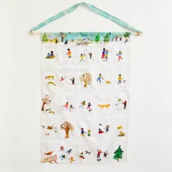 Sarah's Silks Advent Calendar Illustrated by Gemma Koomen- Snowy Day