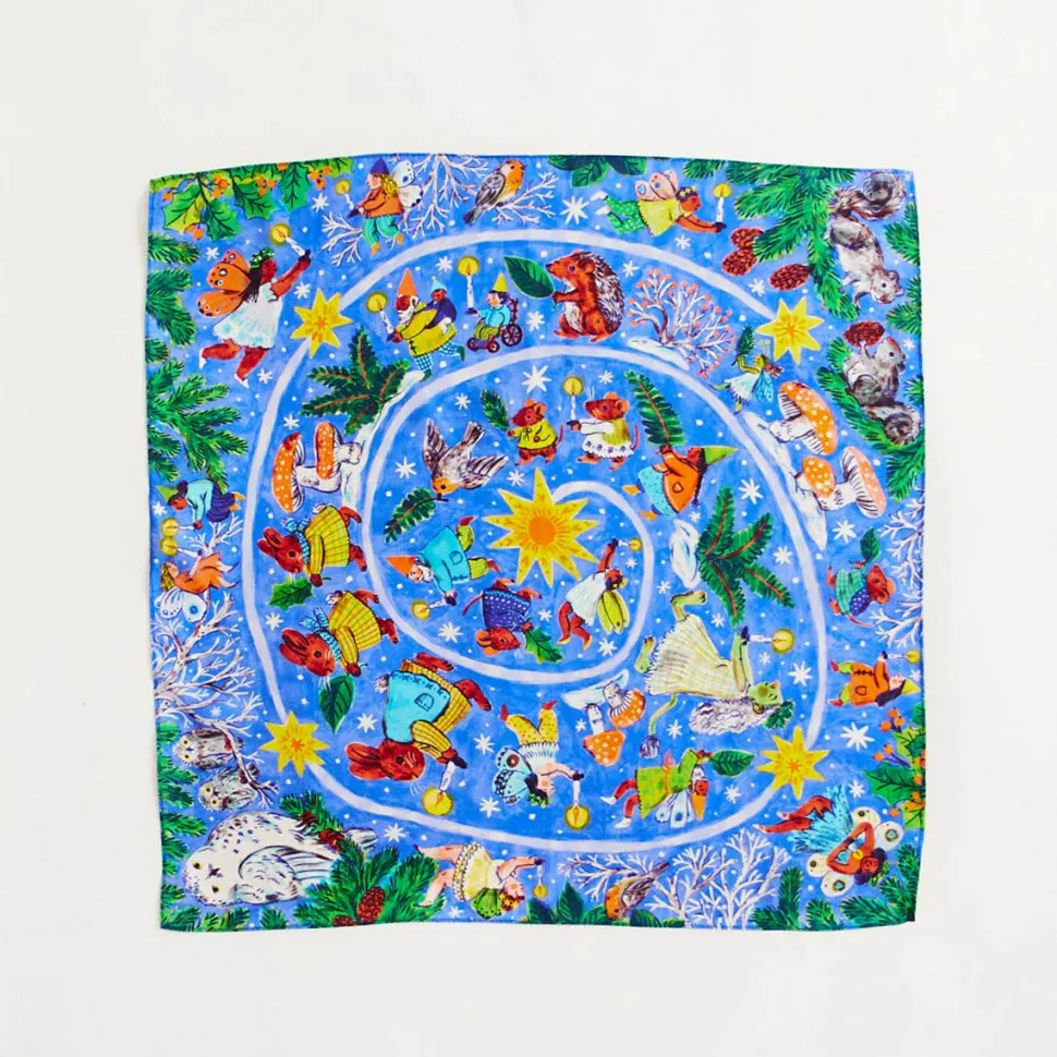 Sarah's Silks Advent Playsilk Illustrated By Phoebe Wahl