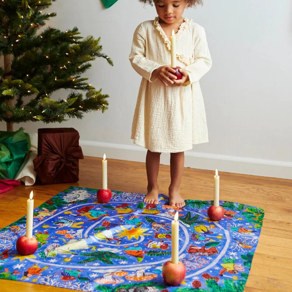 Sarah's Silks Advent Playsilk Illustrated By Phoebe Wahl