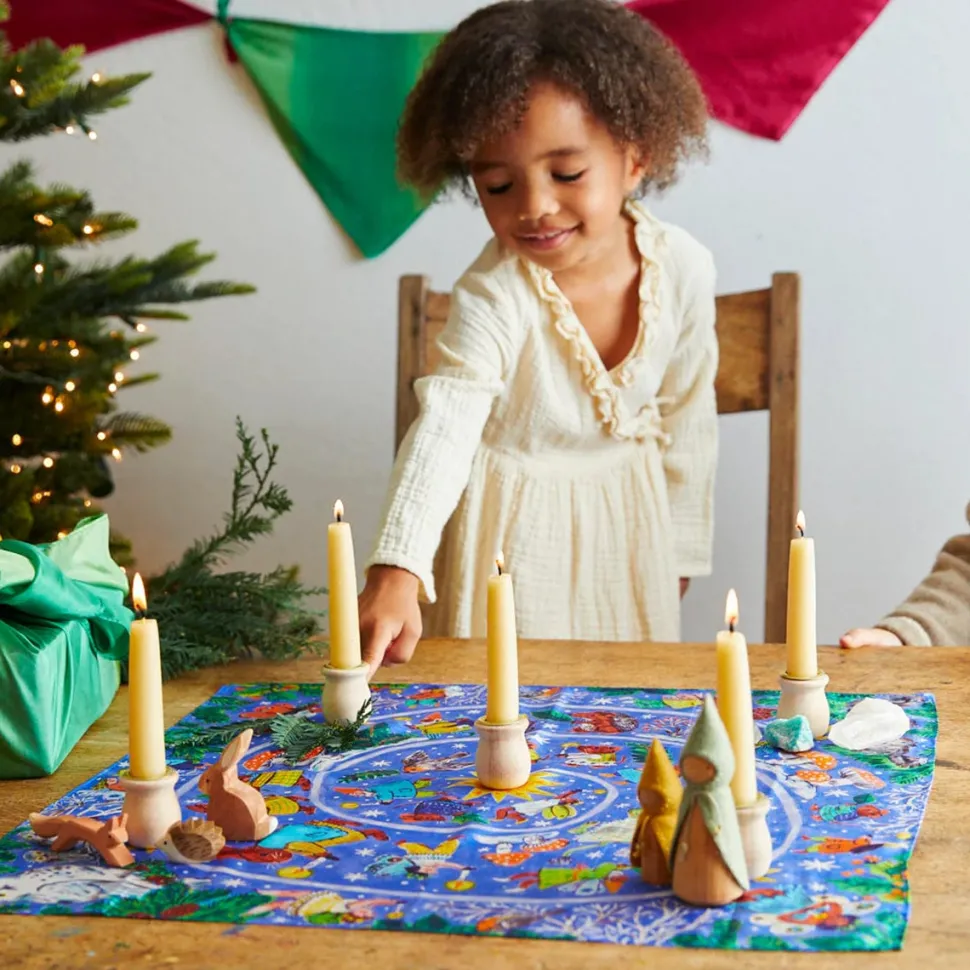 Sarah's Silks Advent Playsilk Illustrated By Phoebe Wahl- Mini